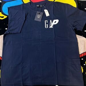 GAP PALACE Blue Short Sleeve Tee Classic Logo